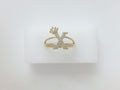 10k Yellow Gold Woman's Ring 2g