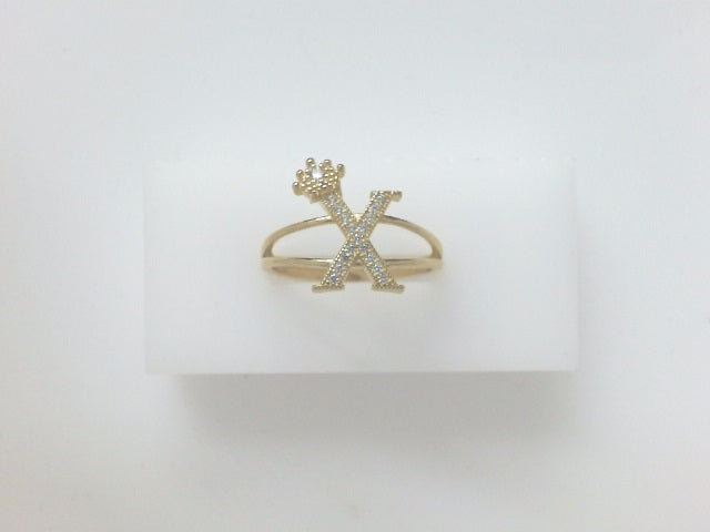 10k Yellow Gold Woman's Ring 2g