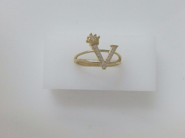 10k Yellow Gold Woman's Ring 2g