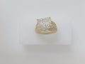 10k Yellow Gold Woman's Ring 4.1g