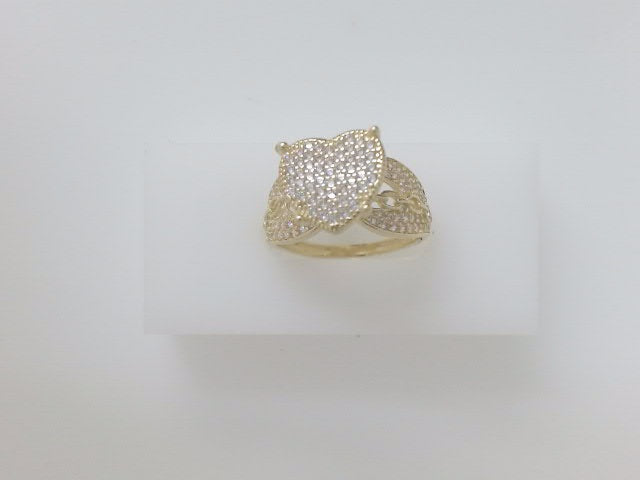10k Yellow Gold Woman's Ring 4.1g