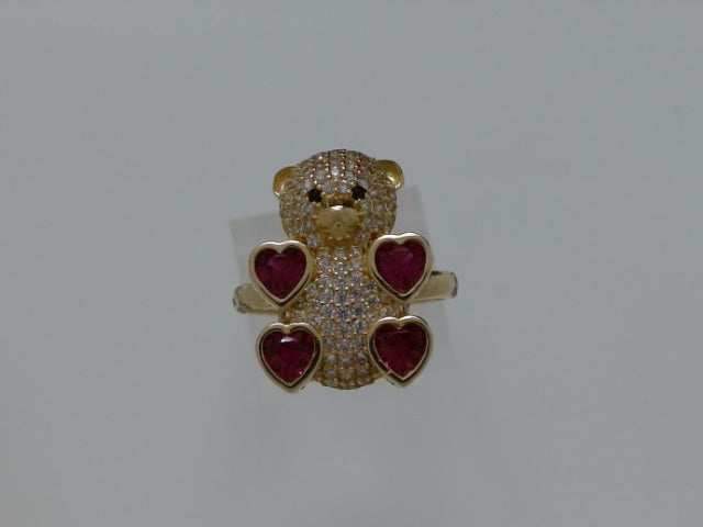 10k Yellow Gold Woman's Ring 4.2g