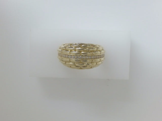 10k Yellow Gold Woman's Ring 3.6g