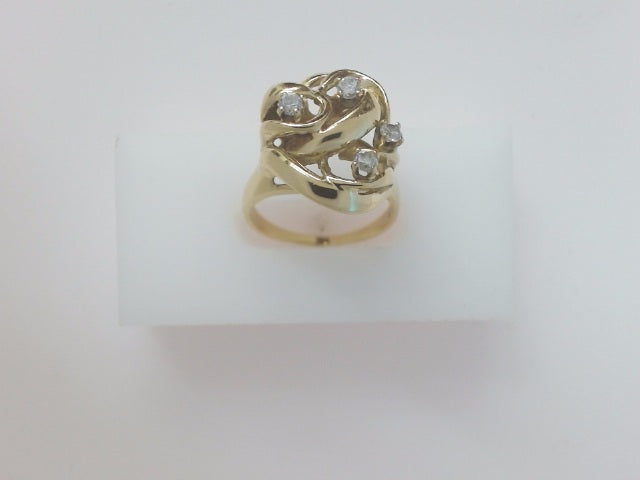 10k Yellow Gold Woman's Ring 7g