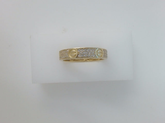 10k Yellow Gold Woman's Ring 3.2g