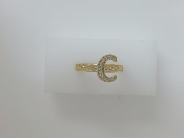10k Yellow Gold Woman's Ring 2g