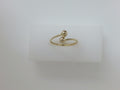 10k Yellow Gold Woman's Ring 0.8g