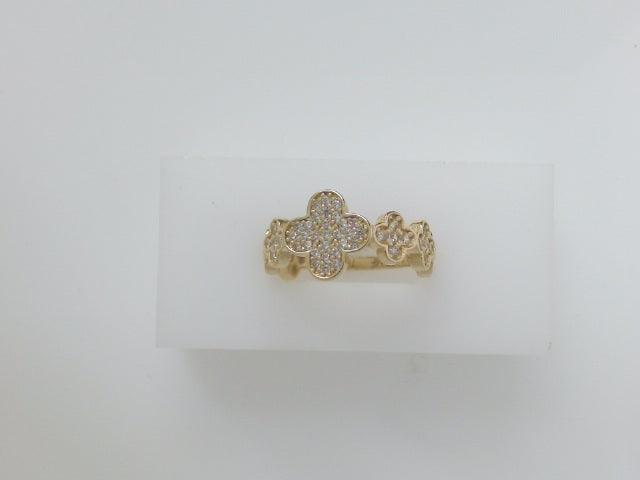 10k Yellow Gold Woman's Ring 3g