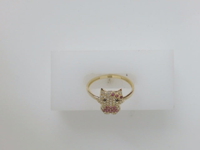 10k Yellow Gold Woman's Ring 1.6g