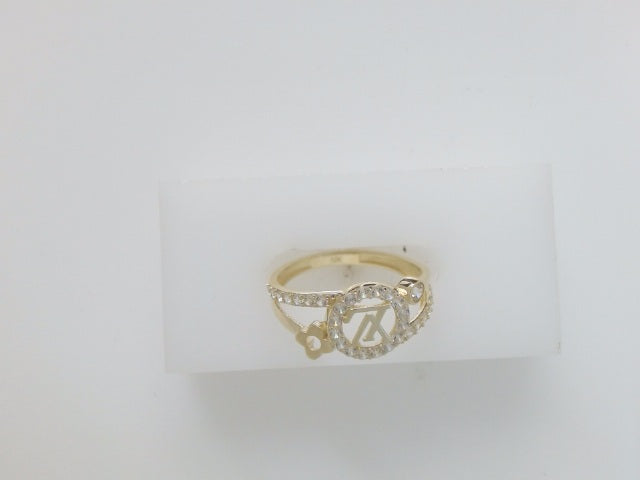 10k Yellow Gold Woman's Ring 2g