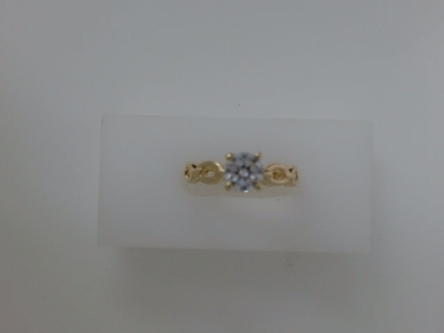 10k Yellow Gold Woman's Ring 2.8g
