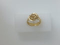 10k Yellow Gold Woman's Ring 2.7g