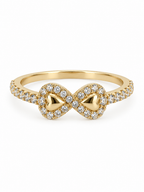 10k Yellow Gold Woman's Ring 1.2g