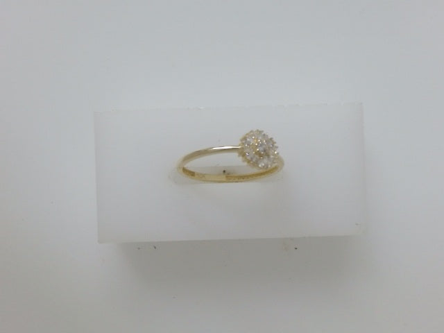 10k Yellow Gold Woman's Ring 1.1g