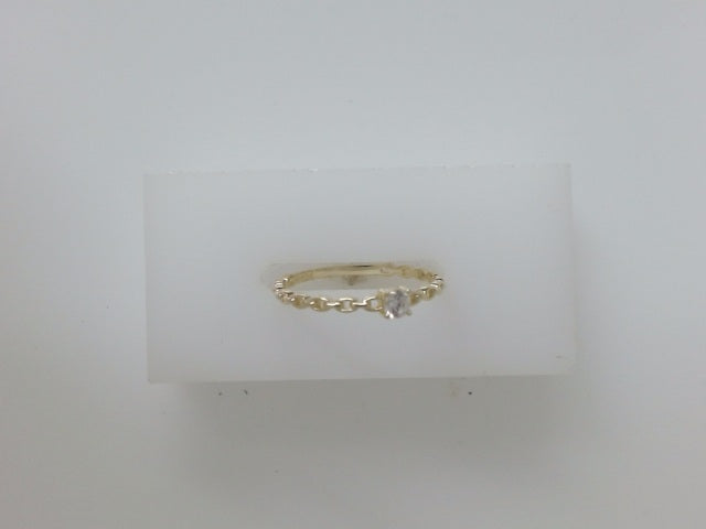 10k Yellow Gold Woman's Ring 0.9g