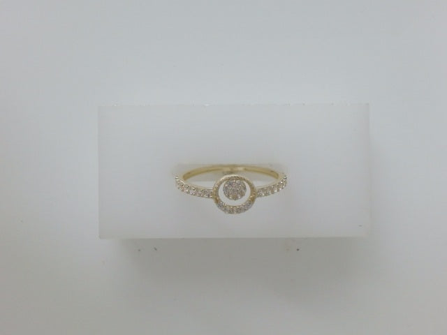 10k Yellow Gold Woman's Ring 1g