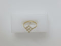 10k Yellow Gold Woman's Ring 1.1g