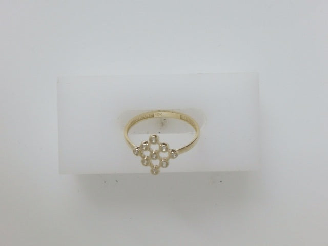 10k Yellow Gold Woman's Ring 1.1g
