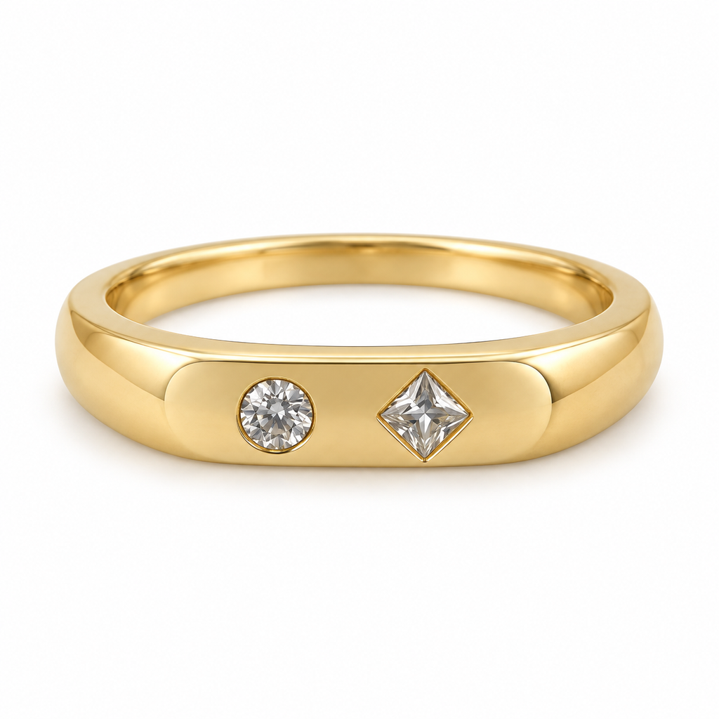 10k Yellow Gold Woman's Ring 1.2g