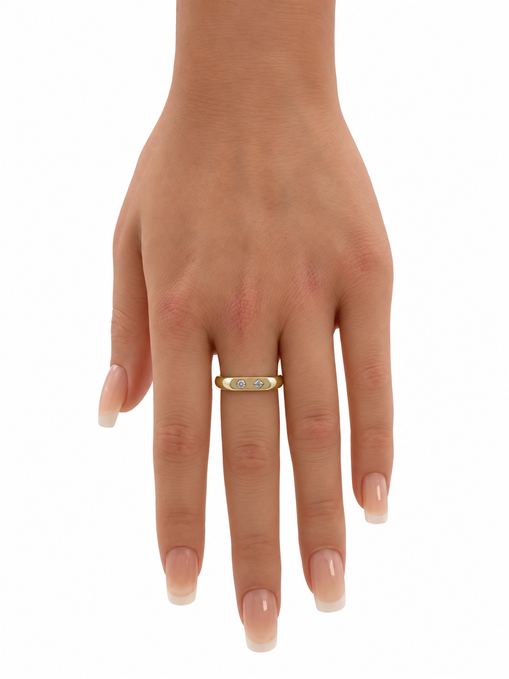 10k Yellow Gold Woman's Ring 1.2g