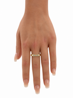 10k Yellow Gold Woman's Ring 1.2g