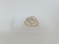 10k Yellow Gold Woman's Ring 2g