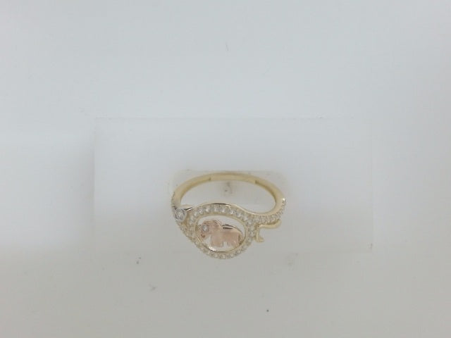 10k Yellow Gold Woman's Ring 2g