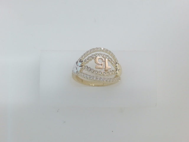 10k Yellow Gold Woman's Ring 2.8g