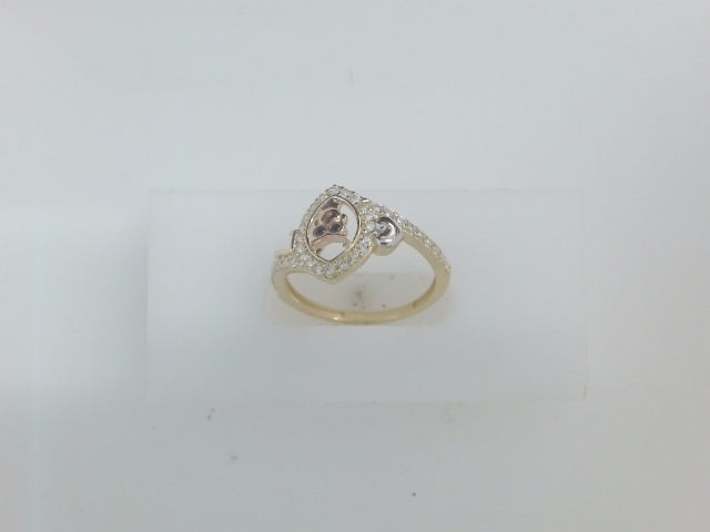 10k Yellow Gold Woman's Ring 1.7g