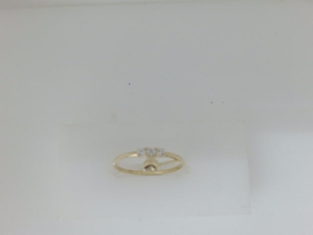 10k Yellow Gold Woman's Ring 0.8g
