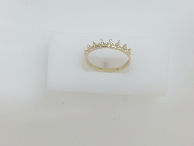 10k Yellow Gold Woman's Ring 1g