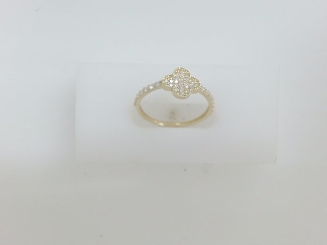 10k Yellow Gold Woman's Ring 1.1g