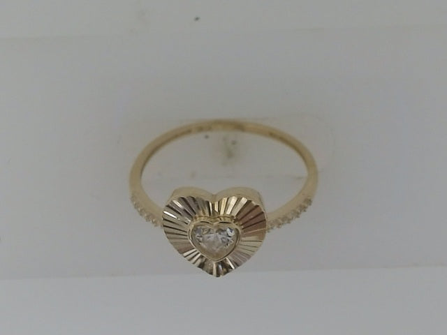 10k Yellow Gold Woman's Ring 1.1g