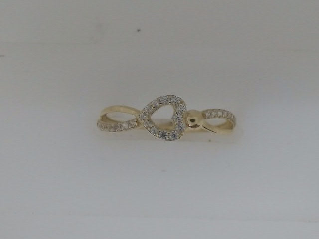 10k Yellow Gold Woman's Ring 0.7g