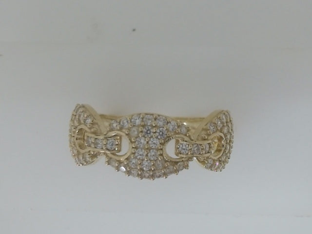 10k Yellow Gold Woman's Ring 3.6g