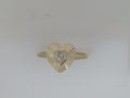 10k Yellow Gold Woman's Ring 1.1g