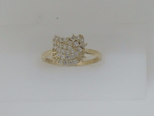 10k Yellow Gold Woman's Ring 1.6g