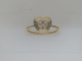 10k Yellow Gold Woman's Ring 1.2g
