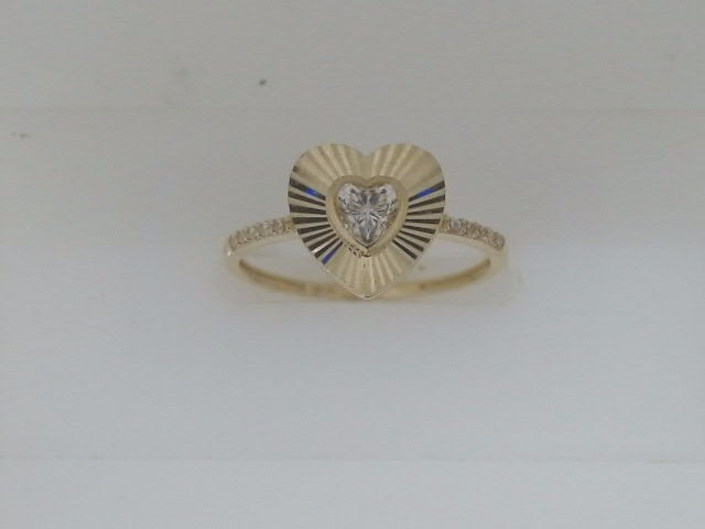 10k Yellow Gold Woman's Ring 1.2g