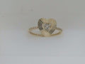 10k Yellow Gold Woman's Ring 1.1g