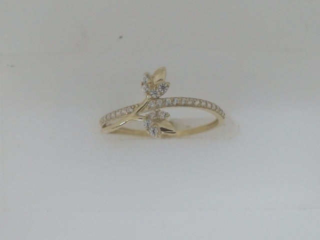 10k Yellow Gold Woman's Ring 0.8g