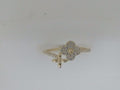10k Yellow Gold Woman's Ring 0.7g