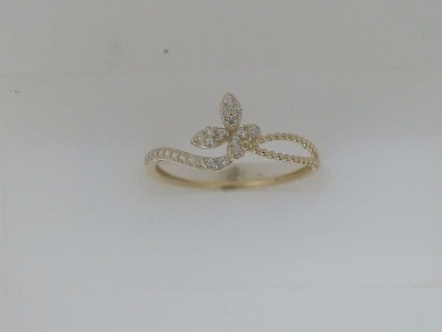 10k Yellow Gold Woman's Ring 0.7g