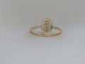 10k Yellow Gold Woman's Ring 1g