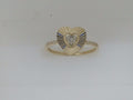 10k Yellow Gold Woman's Ring 1.1g