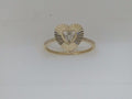 10k Yellow Gold Woman's Ring 1.1g