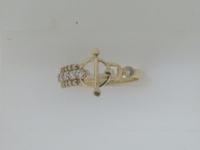 10k Yellow Gold Woman's Ring 2g