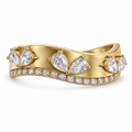 10k Yellow Gold Woman's Ring 1.1g