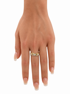 10k Yellow Gold Woman's Ring 1.1g