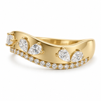 10k Yellow Gold Woman's Ring 1.1g